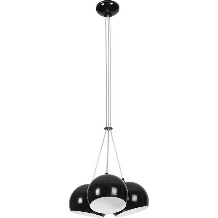 Подвесная люстра Ball Black-White из металла - купить Подвесные люстры по цене 11590.0