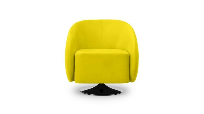 Кресло для отдыха Фалко желтого цвета - купить Интерьерные кресла по цене 21100.0