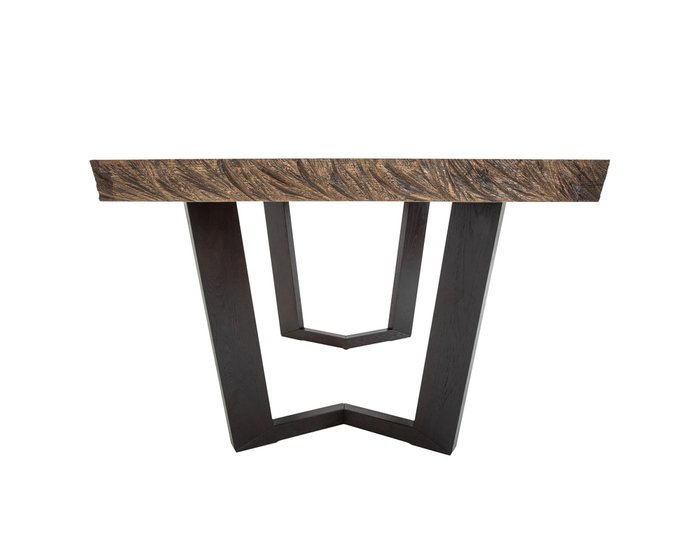Обеденный стол Крафт-М темно-коричневого цвета - лучшие Обеденные столы в INMYROOM