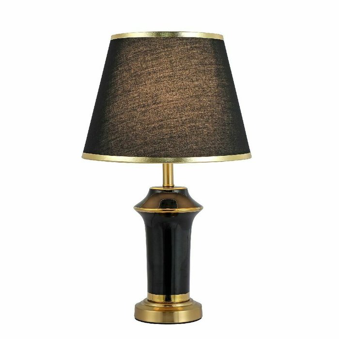 Настольная лампа ML.6211.01TL BK (ткань, цвет черный)