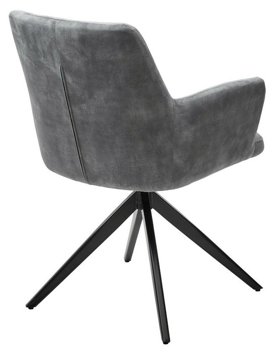Офисный стул вращающийся Dante серого цвета - лучшие Офисные кресла в INMYROOM