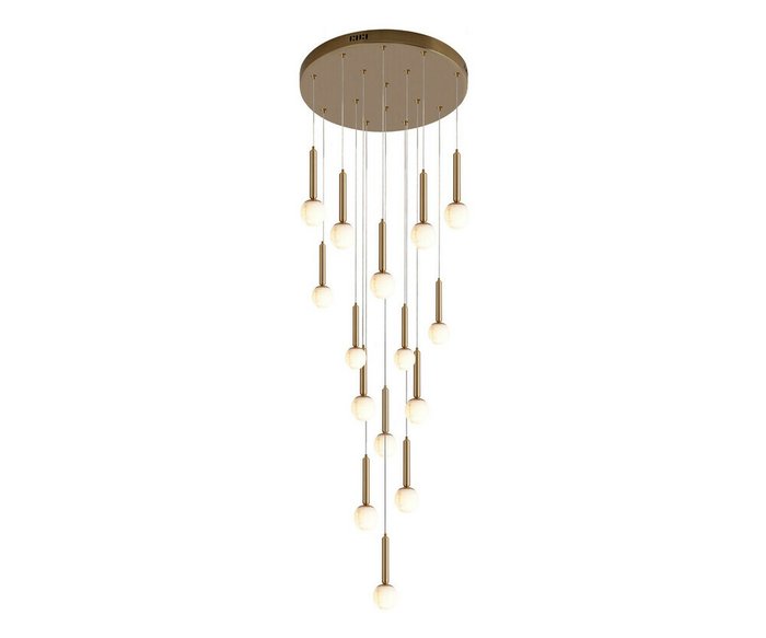 Подвес Монс латунь d50 h500 Led 75W (3000K) Подвес Монс латунь d50 h500 Led 75W (3000K)