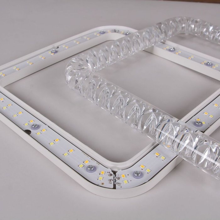 Потолочный светильник 29848-0.3-03B WH (акрил, цвет прозрачный) - лучшие Потолочные светильники в INMYROOM