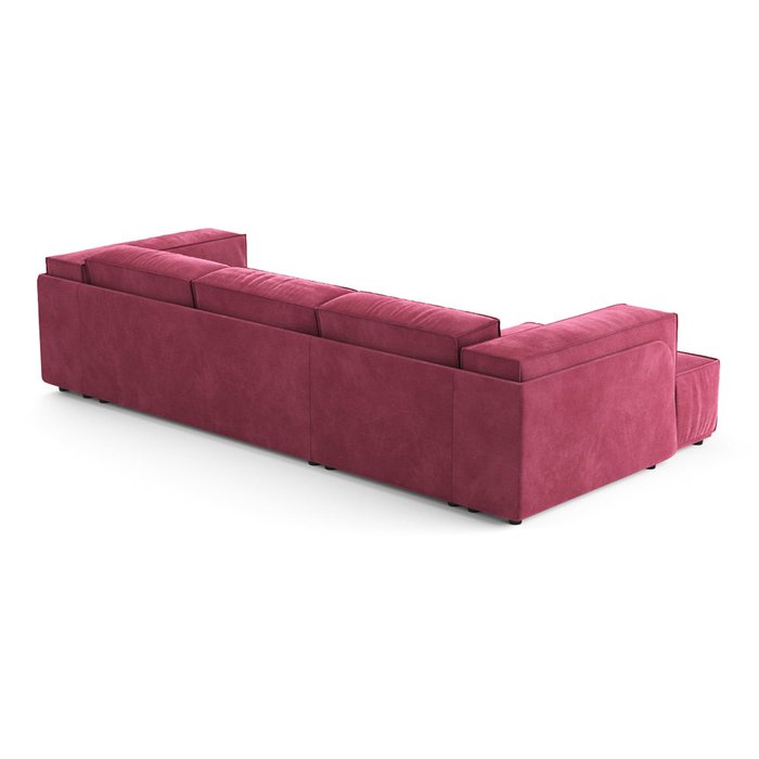 Диван-кровать угловой Vento Classic красного цвета - лучшие Угловые диваны в INMYROOM