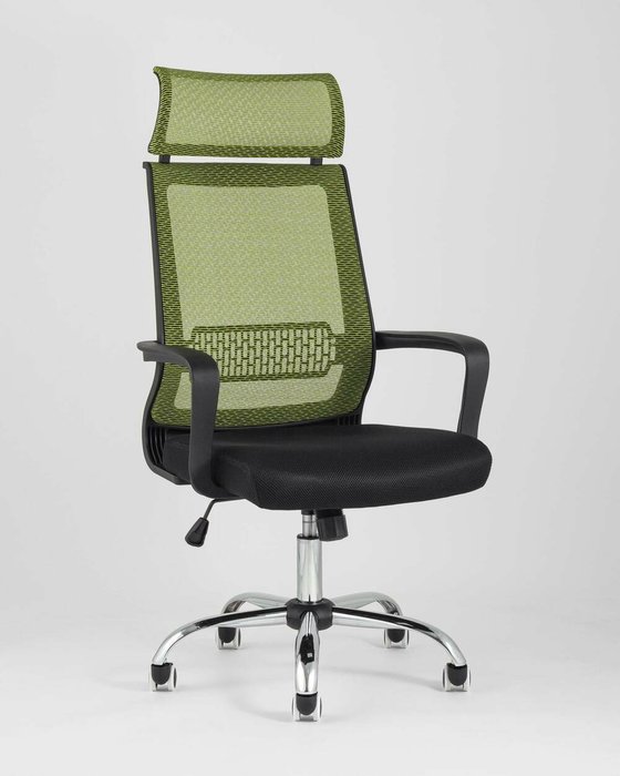 Кресло офисное Top Chairs Style зеленого цвета - купить Офисные кресла по цене 6290.0
