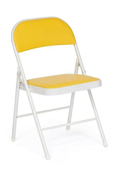 Набор из шести складных стульев Folder желтого цвета - купить Обеденные стулья по цене 10980.0