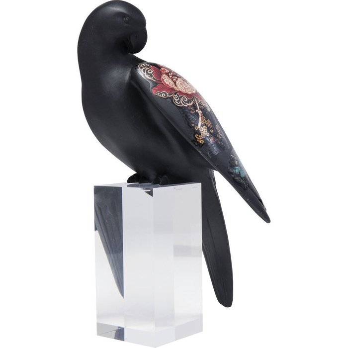 Статуэтка Parrot черного цвета - купить Фигуры и статуэтки по цене 27328.0