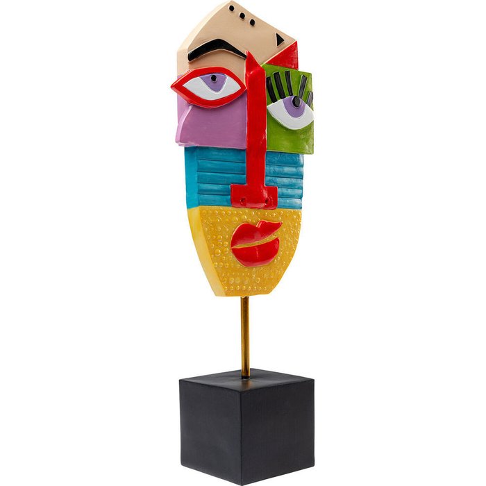Предмет декоративный Face разноцветный - купить Фигуры и статуэтки по цене 12190.0