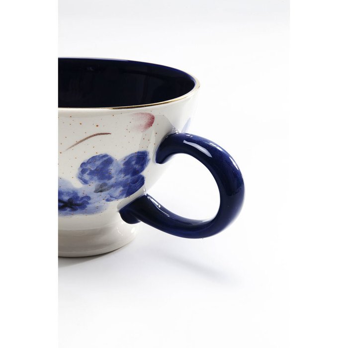Кружка Provence бело-синего цвета - лучшие Чашки в INMYROOM