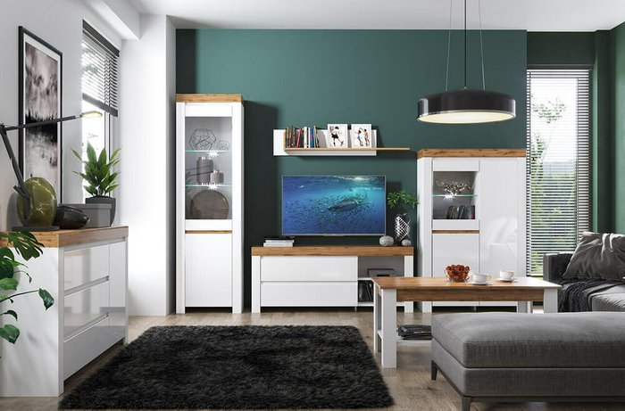 Журнальный стол Taurus бело-коричневого цвета - купить Журнальные столики по цене 7699