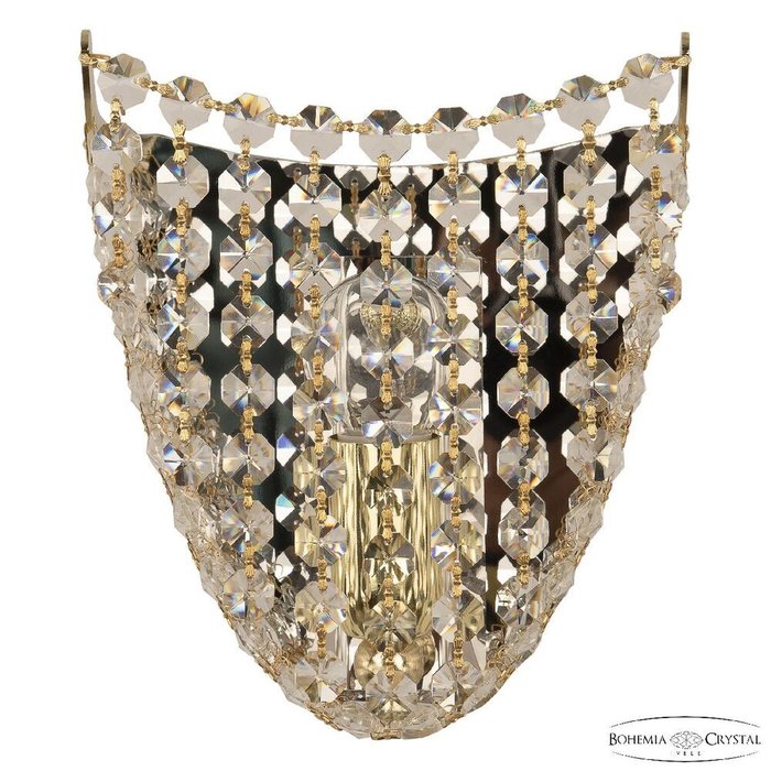 Настенный светильник 778B/16 G (хрусталь, цвет прозрачный)