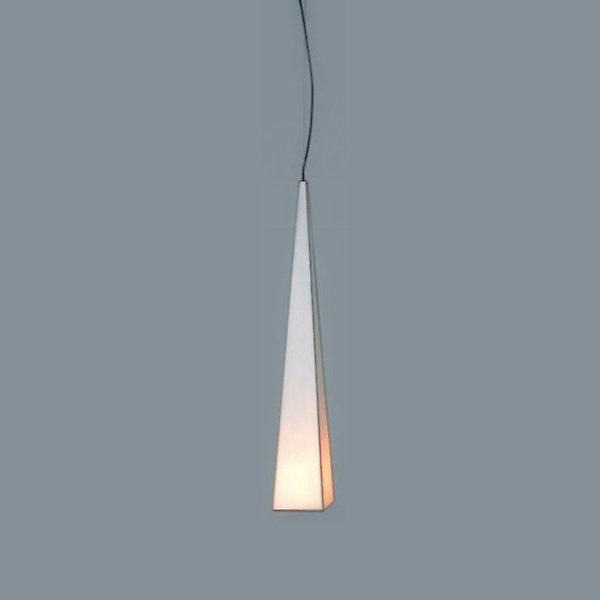 Подвесной светильник Arturo Alvarez KONO с плафоном из стекла белого цвета - купить Подвесные светильники по цене 26760.0