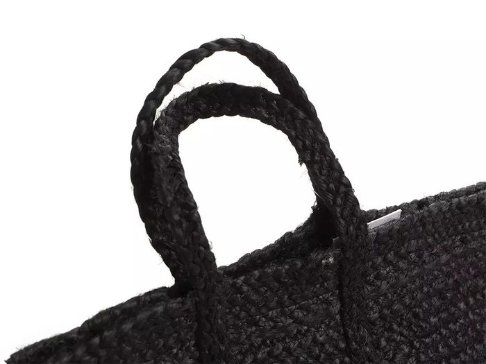Корзинка Loza черного цвета - купить Плетеные корзины по цене 2500.0
