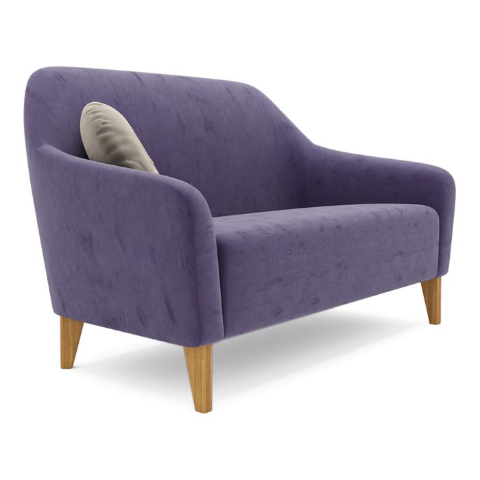 Двухместный диван Miami lux фиолетового цвета