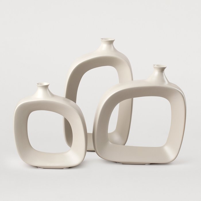 Скульптурная ваза Contorno Ceramico Medio из керамики - купить Вазы  по цене 10500.0