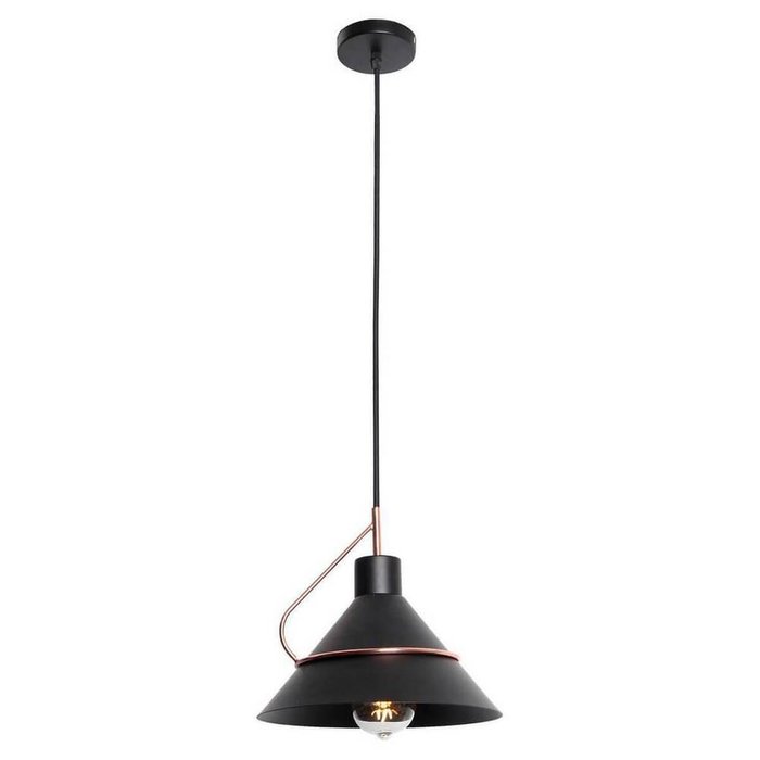 Подвесной светильник Bossier черного цвета
