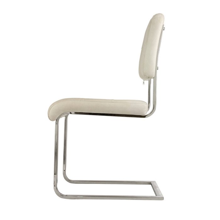 Стул Lund из хромированного металла - лучшие Обеденные стулья в INMYROOM