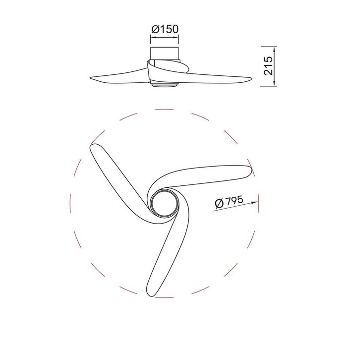 Люстра-вентилятор Groenland 9065 (пластик, цвет бежевый) - лучшие Потолочные светильники в INMYROOM Люстра-вентилятор Groenland 9065 (пластик, цвет бежевый) - лучшие Потолочные светильники в INMYROOM