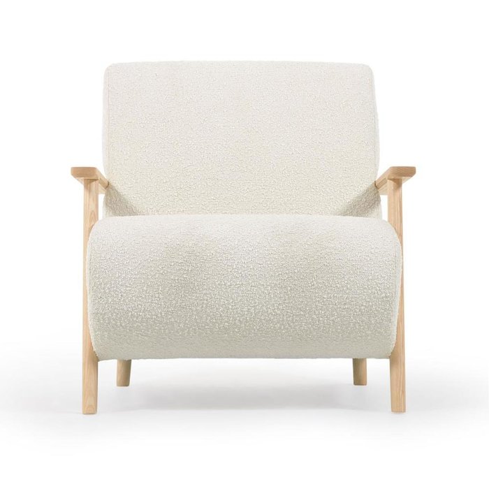 Кресло Meghan белого цвета - купить Интерьерные кресла по цене 101990.0