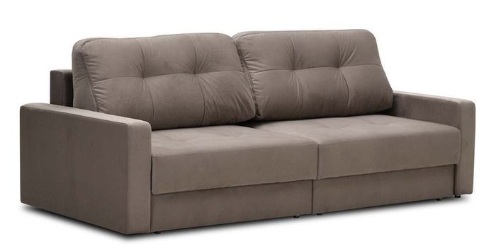 Прямой диван-кровать Сити бежевого цвета