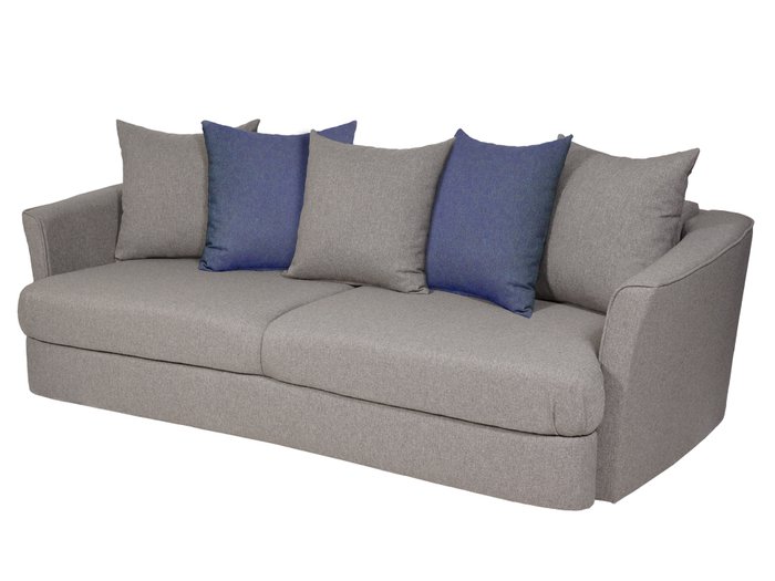Диван-кровать California серого цвета - купить Прямые диваны по цене 68650.0