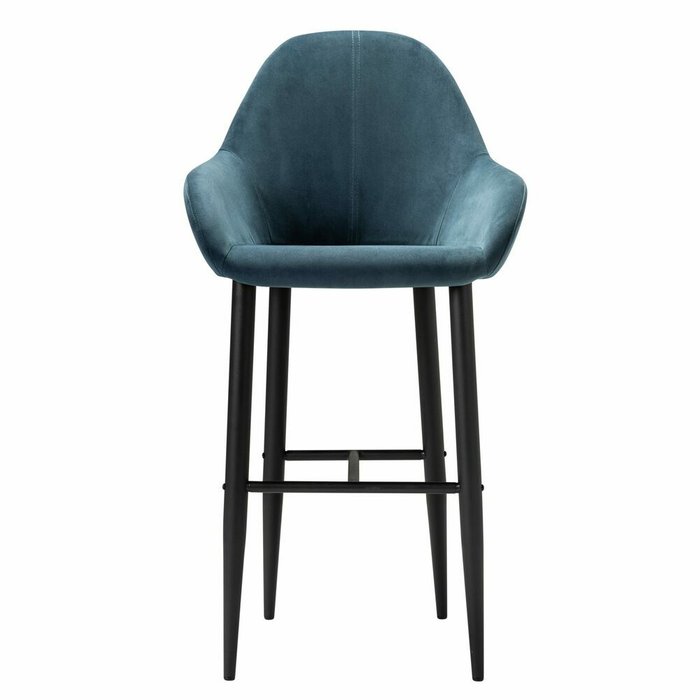 Стул барный Kent синего цвета - купить Барные стулья по цене 12090.0
