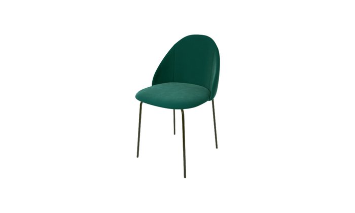 Стул Монти изумрудного цвета - купить Обеденные стулья по цене 9390.0