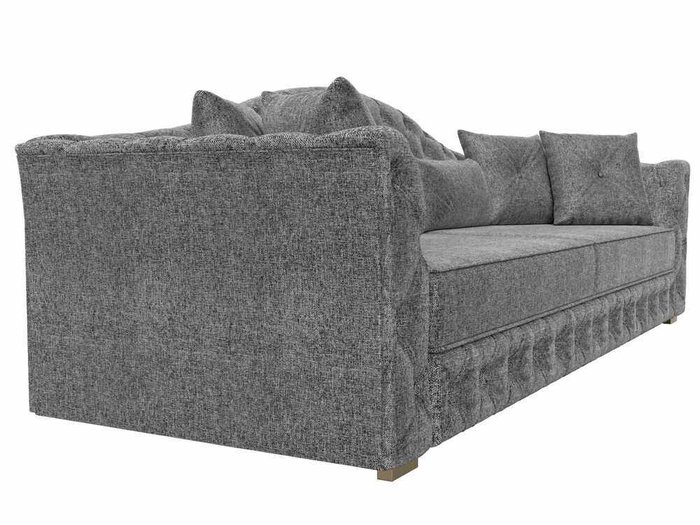 Прямой диван-кровать Артис серого цвета - лучшие Прямые диваны в INMYROOM