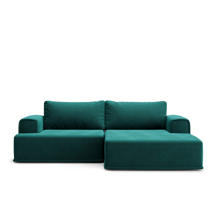 Угловой диван Ruffo зеленого цвета