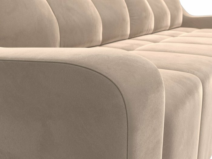 Прямой диван-кровать Итон бежевого цвета - купить Прямые диваны по цене 48999.0