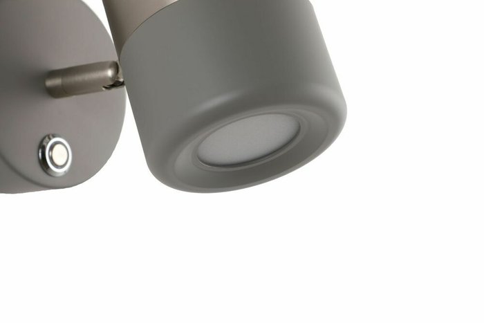 Настенный светильник Fiero серого цвета - лучшие Бра и настенные светильники в INMYROOM
