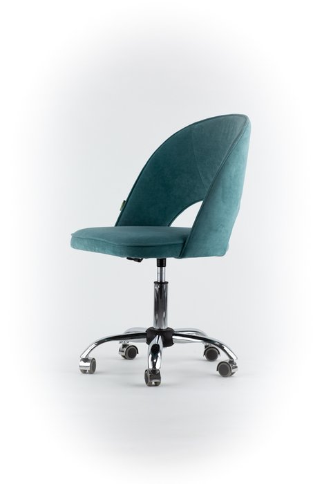Стул Vega wheel бирюзового цвета - лучшие Офисные кресла в INMYROOM