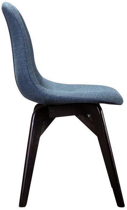 Стул Сканди Блю Арт синего цвета - лучшие Обеденные стулья в INMYROOM