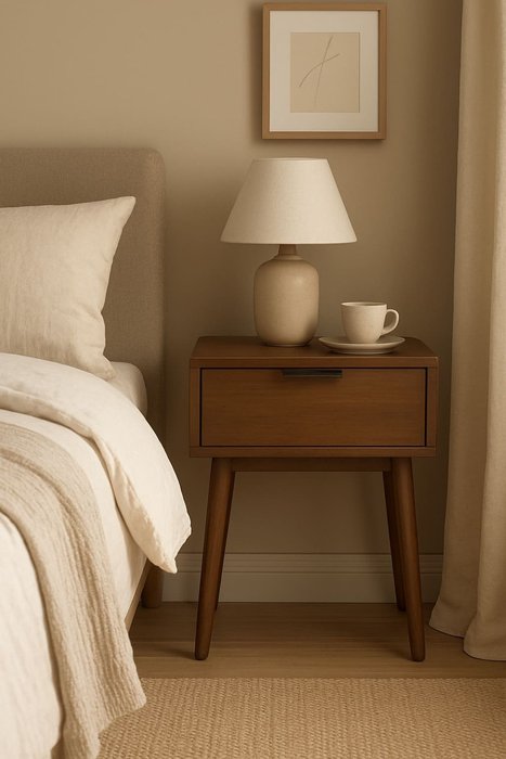 Тумба прикроватная Cassina коричневого цвета - купить Прикроватные тумбы по цене 22235 Тумба прикроватная Cassina коричневого цвета - купить Прикроватные тумбы по цене 22235