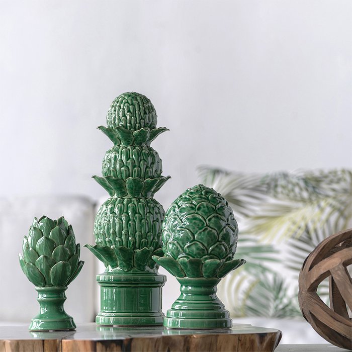 Декор Evergreen Blooming Artichoke - купить Декоративные предметы по цене 1720.0