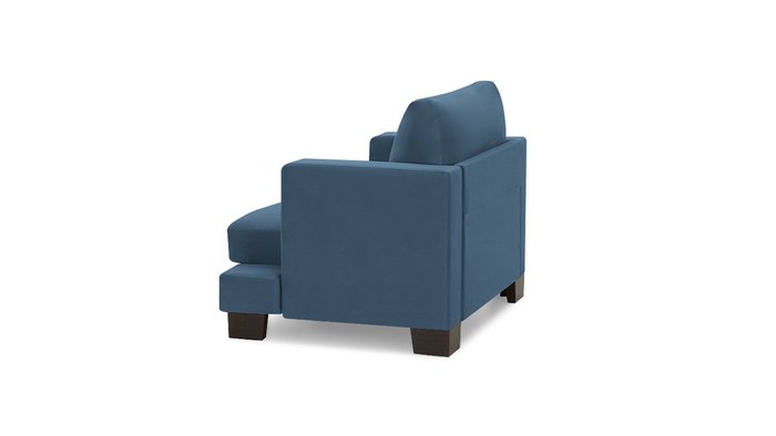 Кресло Дрезден синего цвета - лучшие Интерьерные кресла в INMYROOM