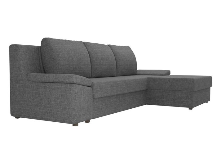 Угловой диван-кровать Челси серого цвета - лучшие Угловые диваны в INMYROOM
