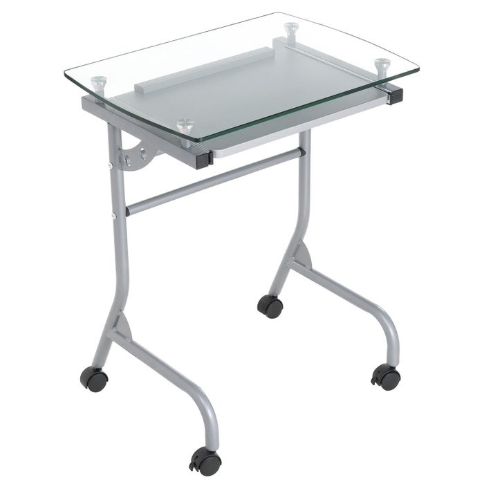 Компьютерный стол Riko серого цвета - купить Письменные столы по цене 7890.0