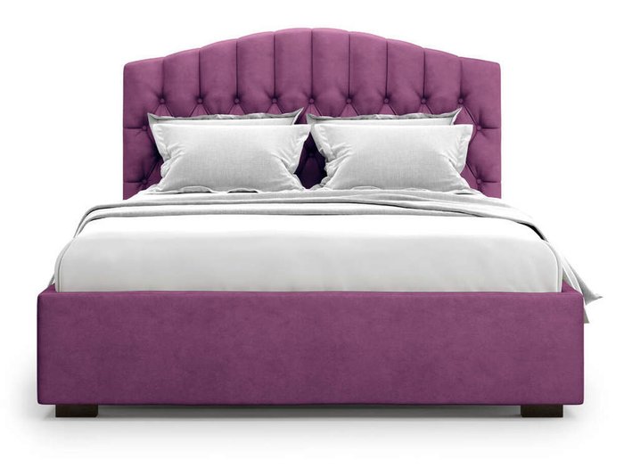 Кровать Lugano без подъемного механизма 160х200 фиолетового цвета