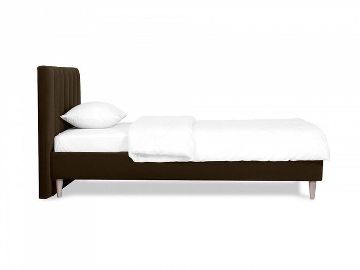 Кровать Prince Louis L 120х200 темно-коричневого цвета  - купить Кровати для спальни по цене 53190.0