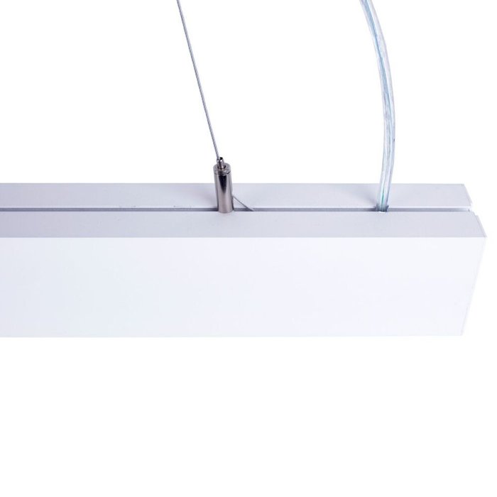 Линейный подвесной светильник Uniel UL-00013499 ULO-K10D 30W/4000K/L120 IP40 WHITE - лучшие Подвесные светильники в INMYROOM