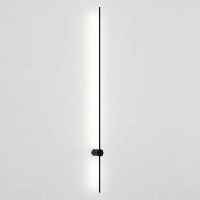 Настенный светильник Wall Lines L15 черного цвета