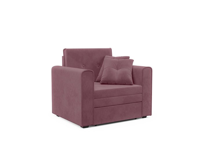 Кресло-кровать Санта пудрового цвета