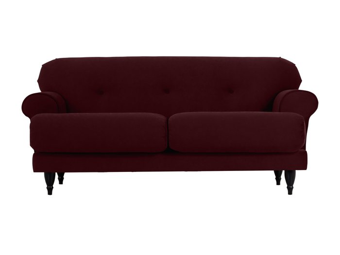 Двухместный диван Italia коричневого цвета