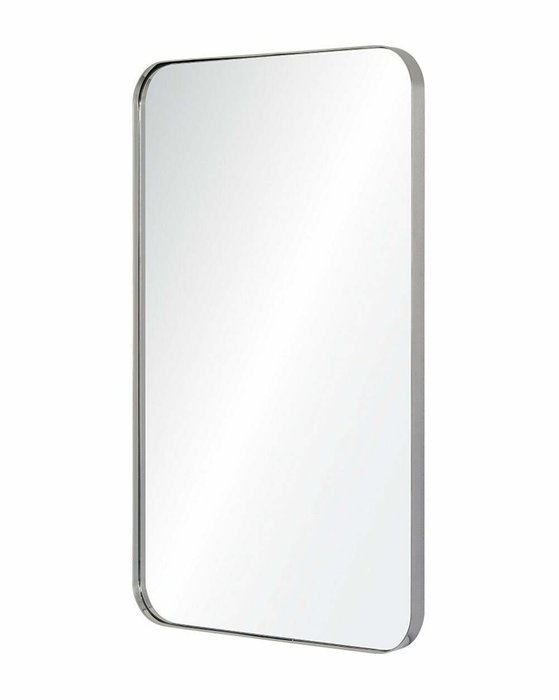 Зеркало настенное Фултон в раме цвета хром - купить Настенные зеркала по цене 42588.0