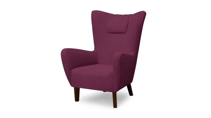 Кресло Лестер 2 фиолетового цвета
