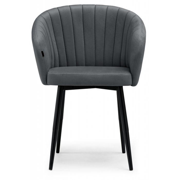 Обеденный стул Моншау Бэст серого цвета - купить Обеденные стулья по цене 6990.0
