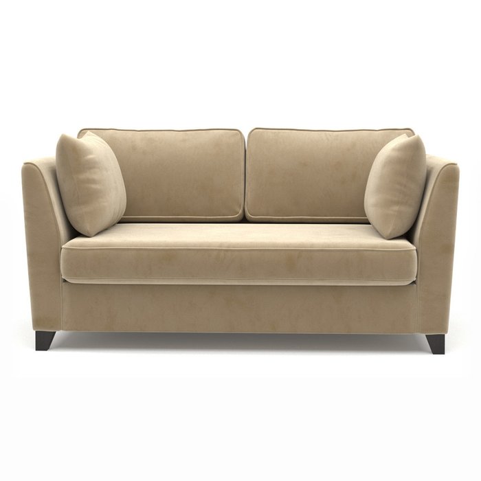 Двухместный раскладной диван Wolsly MT бежевого цвета