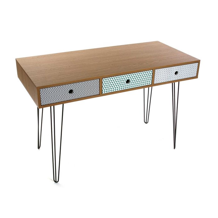 Письменный стол Cosenz из дерева и металла - купить Письменные столы по цене 44900.0