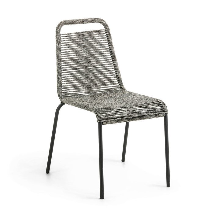 Стул Glenville серого цвета - купить Обеденные стулья по цене 13990.0